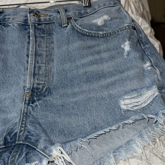 NNWOT 148.00 AGOLDE 28 PARKER VINTAGE CUT OFF SHORT - Picture 5 of 8